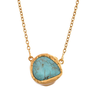 
            
                Load image into Gallery viewer, Throat Chakra  - Blue Turquoise Necklace
            
        