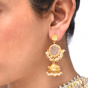 Indian Jhumki RoseQuartz