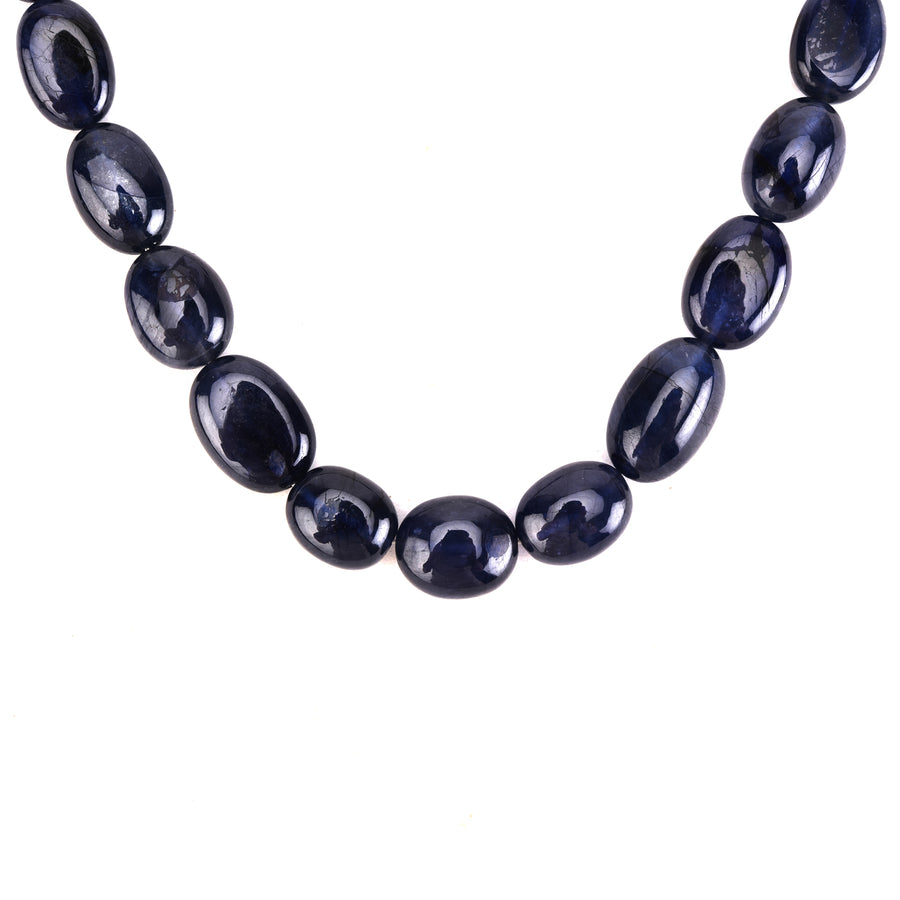 Blue Sapphire Long Bead Mani (Single)
