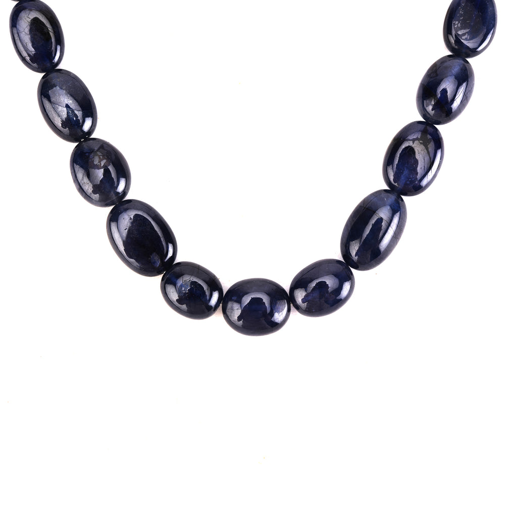Blue Sapphire Long Bead Mani (Single)