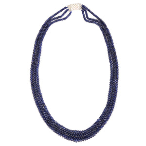 
            
                Load image into Gallery viewer, Blue Sapphire Small Bead (triple)
            
        