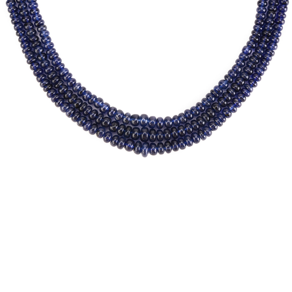 
            
                Load image into Gallery viewer, Blue Sapphire Small Bead (triple)
            
        
