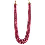 Ruby Beads Four Times Lovely