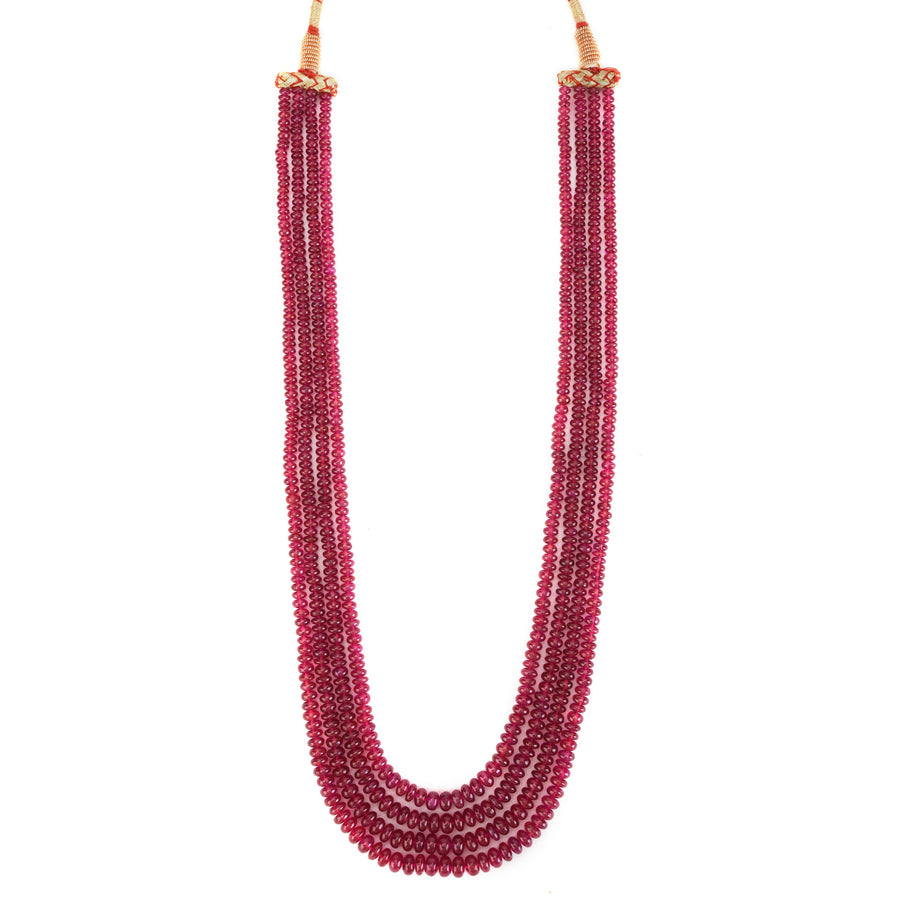 Ruby Beads Four Times Lovely