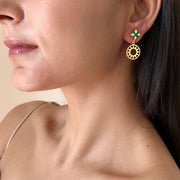 Green Sunny Day Earring