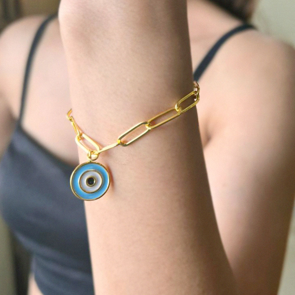 Nazar Big EvilEye LinkChain Bracelet