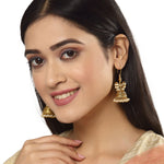 Chandini Polki Pearl Jhumka