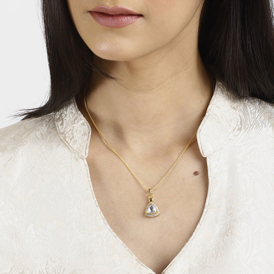 Royal Sparkle- Moissanite Necklace