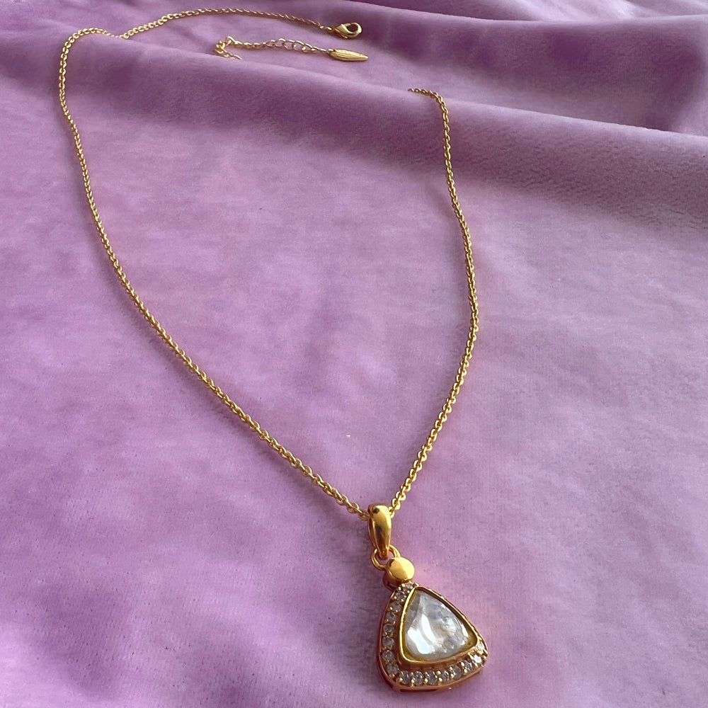 Royal Sparkle- Moissanite Necklace