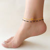 Value Pack- Shine Sparkle Black Onyx & Sun Anklet
