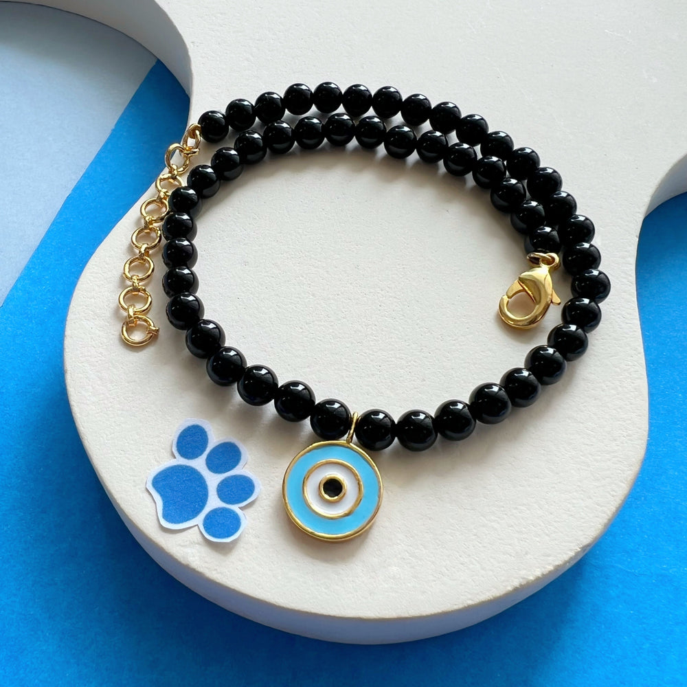 
            
                Load image into Gallery viewer, Pet EvilEye Nazar Necklace
            
        