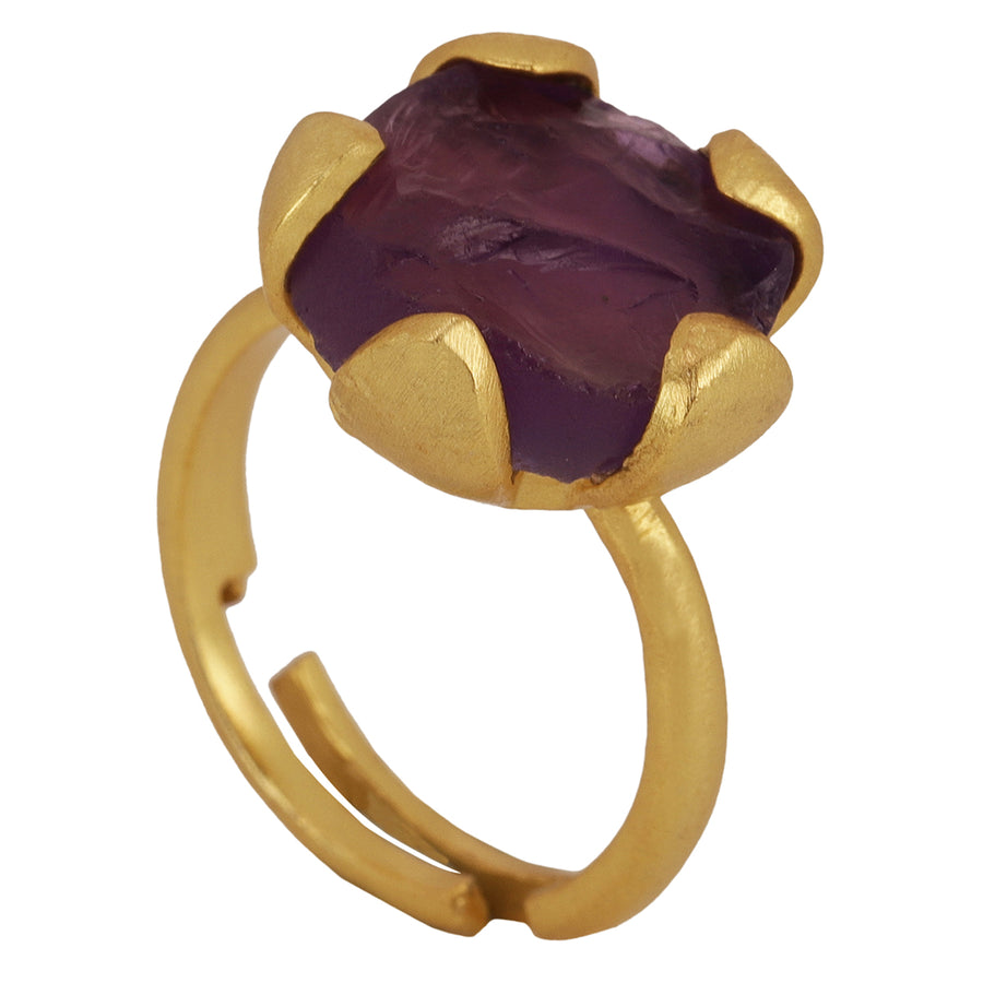 Ring Me Petal Amethyst