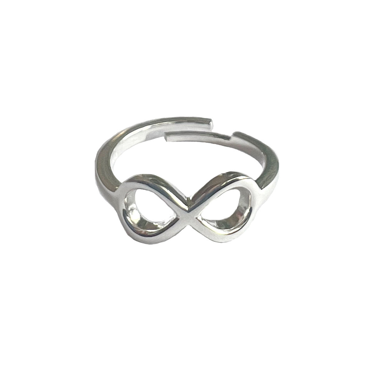 MEN RING 92.5 Silver Infinity Ring Amaltaas