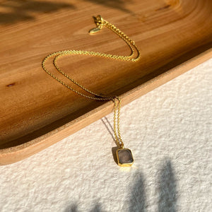Rose Quartz Pendant Necklace